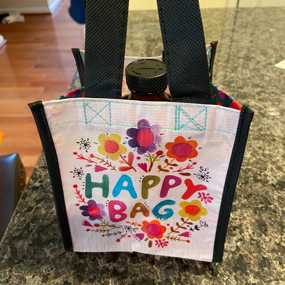 Natural Life Happy Bag Totes - Multicolor Floral Design - Picture 3 of 4